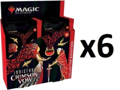 MTG Innistrad: Crimson Vow COLLECTOR Booster CASE (6 COLLECTOR Booster Boxes)